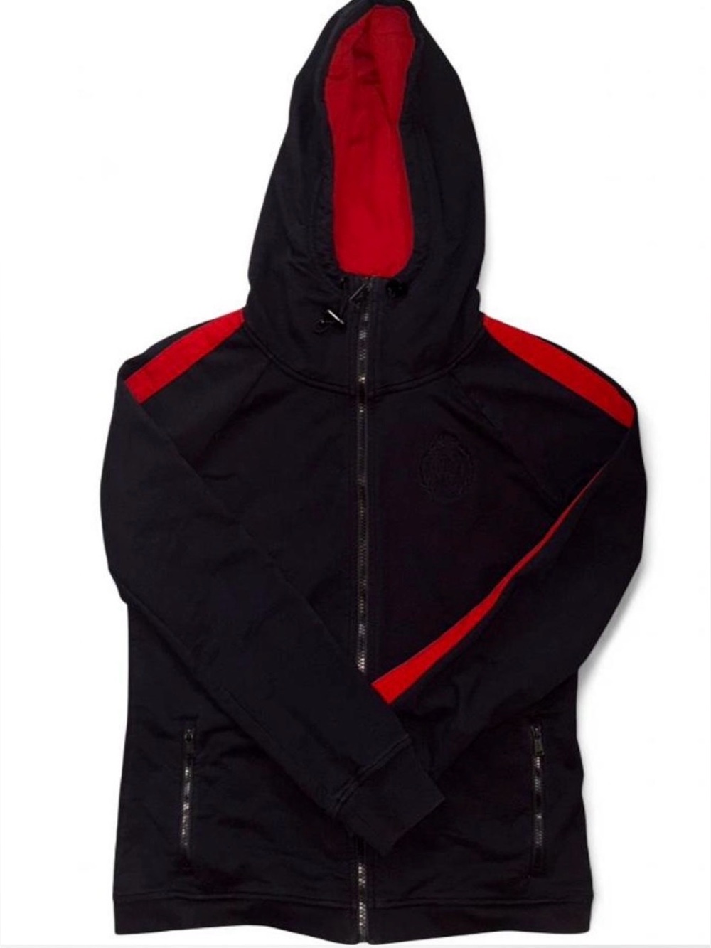 Vintage Lauren Ralph Lauren Active , black & red hoodie.